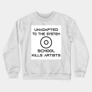 Avoid negative people T-shirt design Crewneck Sweatshirt